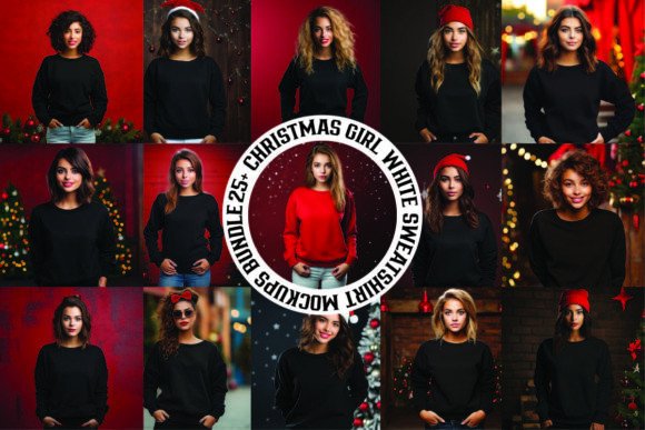 Christmas Free Sweatshirt Mockups Bundle: A Designer's Review