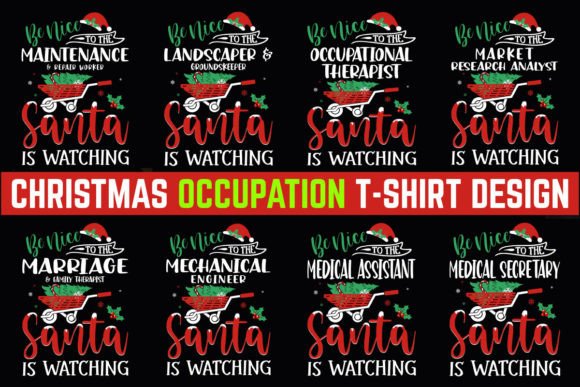 Occupation Christmas T-shirt Design 3 Review