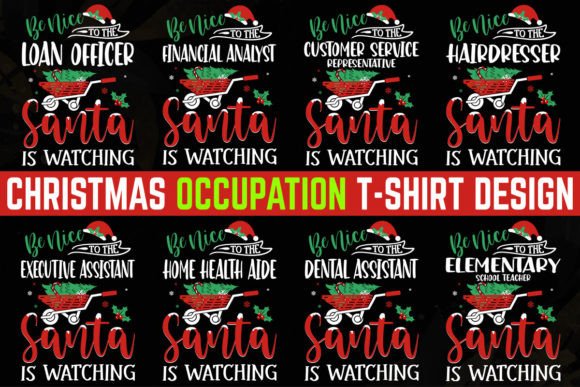 Occupation Christmas T-shirt Design 6 Review