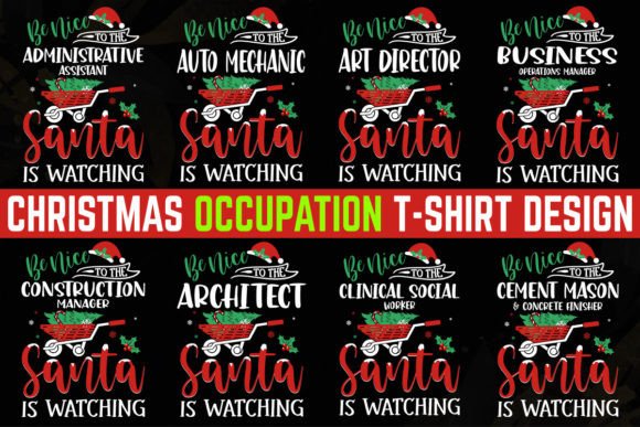 Occupation Christmas T-Shirt Designs 5 Review