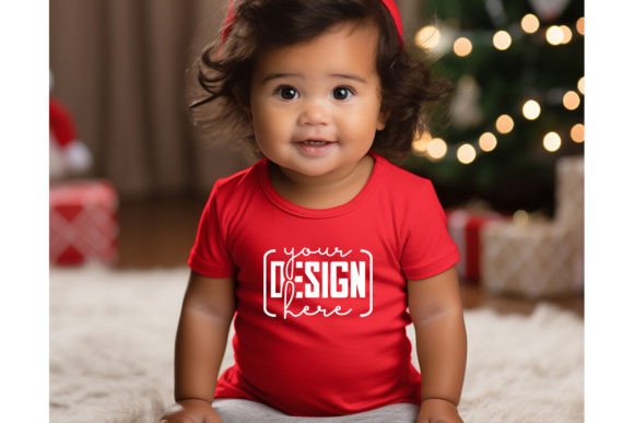 Review: Christmas Baby Red Tee Mockups