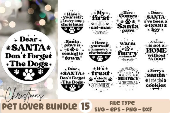 Review: Christmas Pet Lover Quotes SVG Bundle