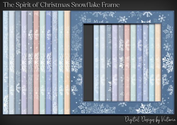 Review: The Spirit of Christmas Snowflake Frame Design