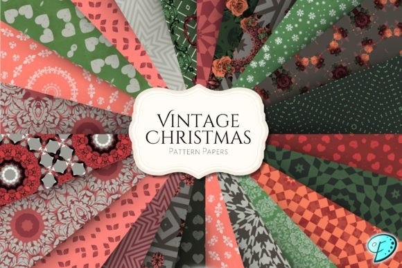 Vintage Christmas Pattern Paper Pack Review